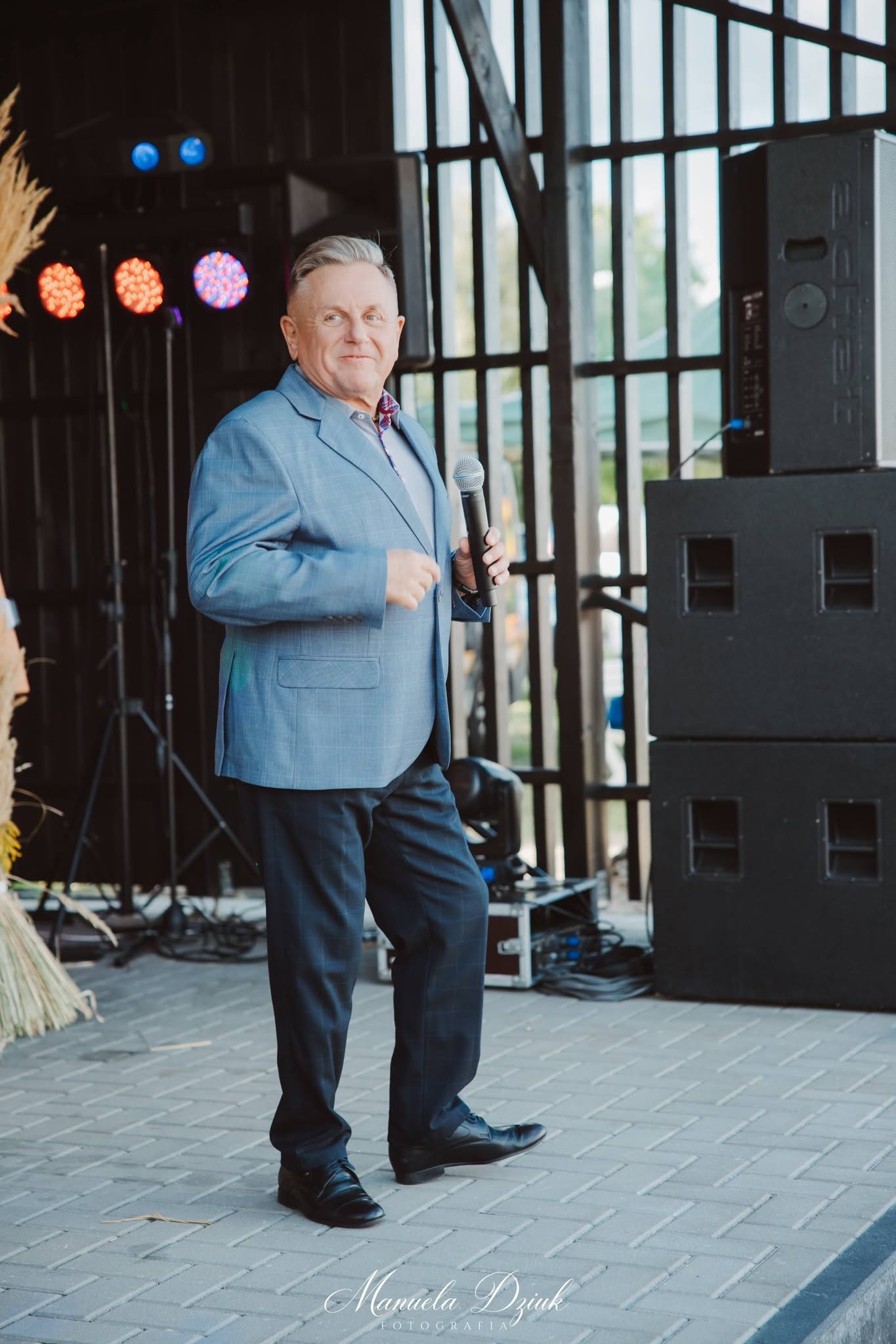 Przemówienie na scenie